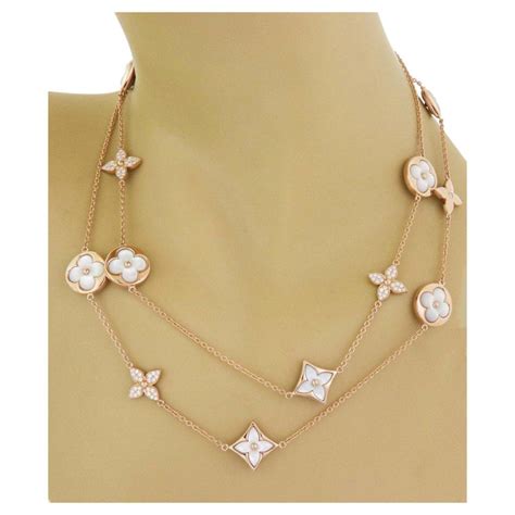 louis vuitton diamond pink sapphire necklace|Blossom Collections Collection for Jewelry .